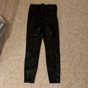 Zara faux leather pants